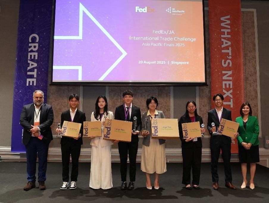Filipino student among winners of the 2025 FedEx/JA International Trade Challenge