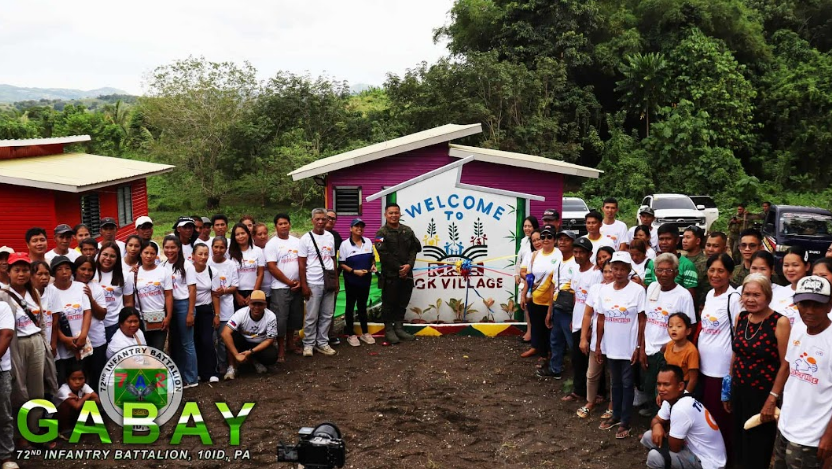 Army supports community empowerment: 72nd IB joins turnover of 50 Gawad Kalinga Homes in Cotabato