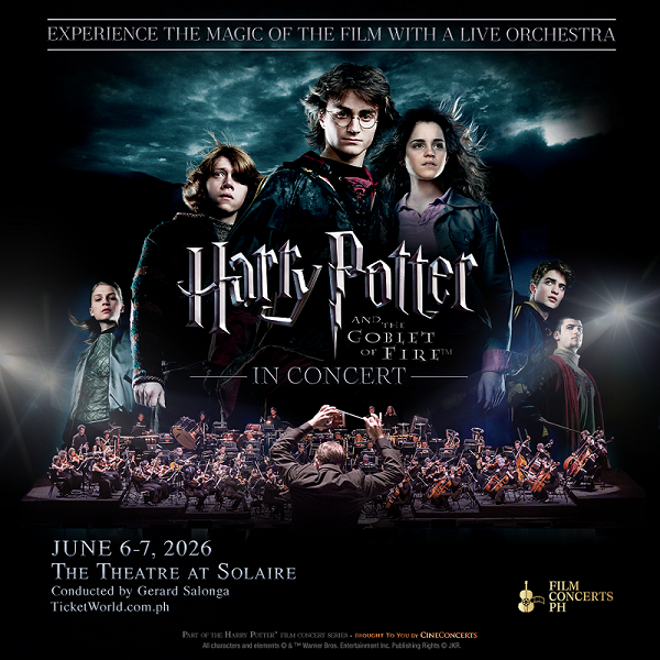Film Concerts PH celebrates 25 years of magic with Harry Potter and The Goblet Of Fire™ in concert