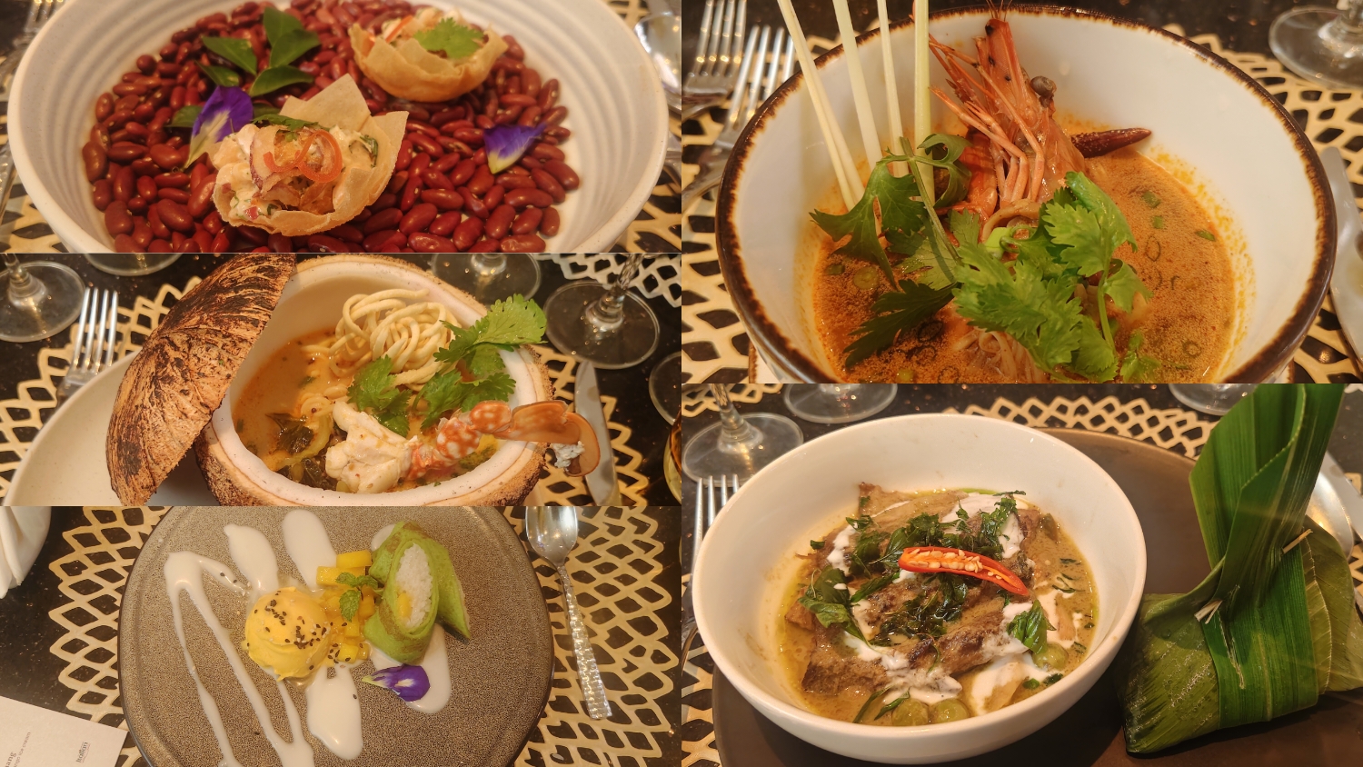 Royal Thai Cuisine dining experience at Benjarong Davao, Dusit Thani